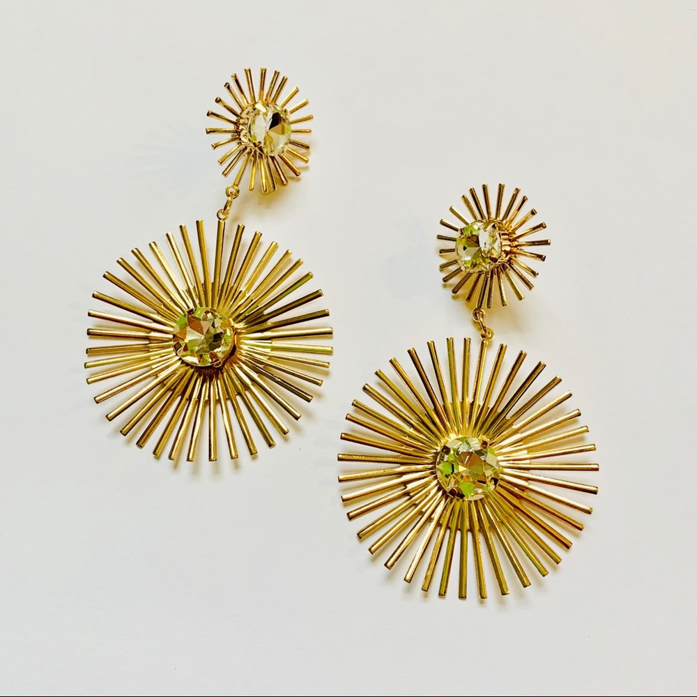 Sunburst Statement Earrings